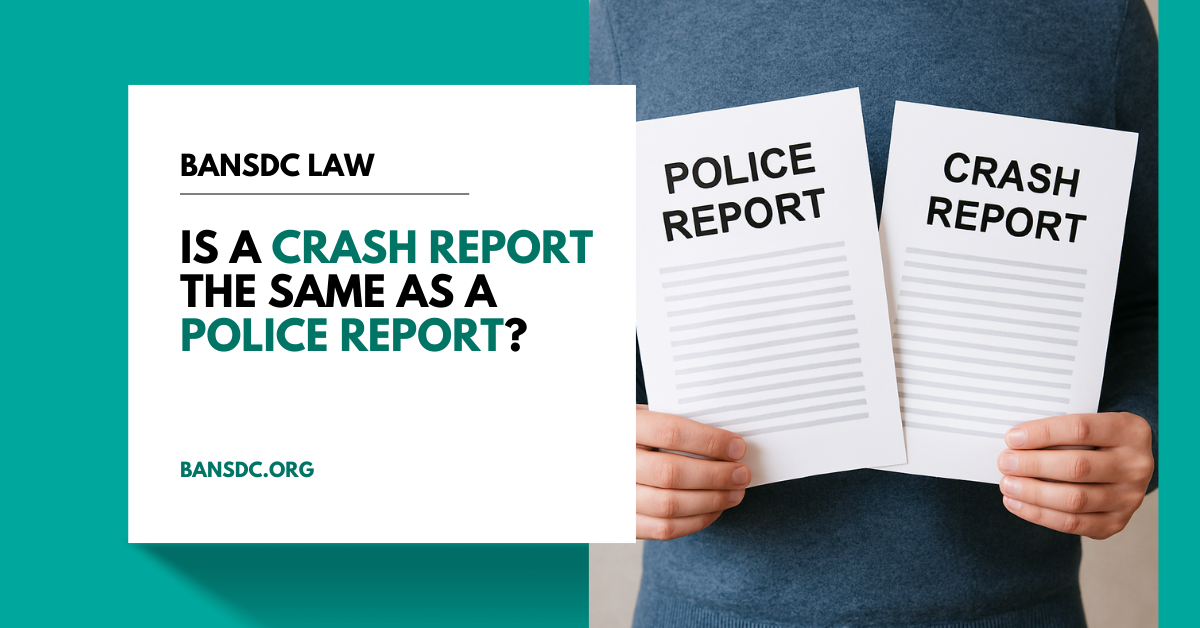 Is a Crash Report the Same as a Police Report?