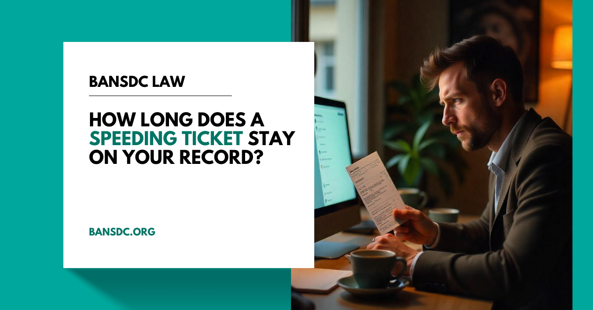 How Long Does a Speeding Ticket Stay on Your Record