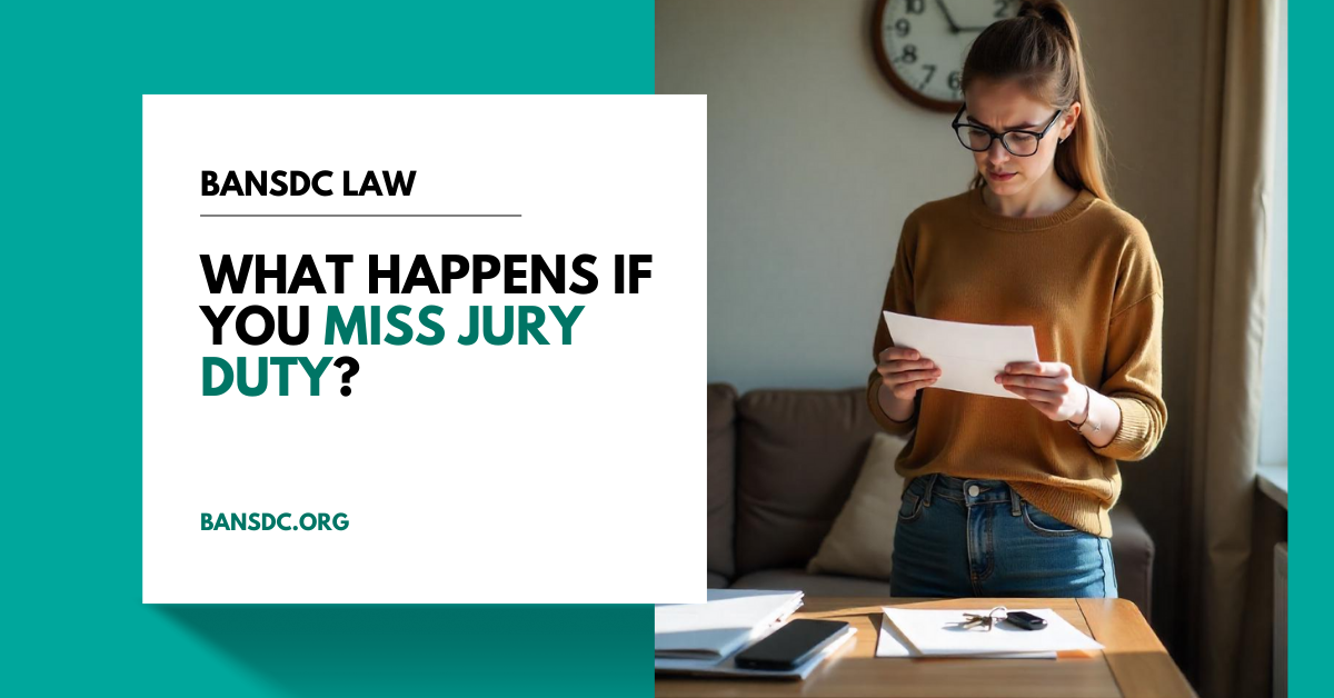 What Happens If You Miss Jury Duty